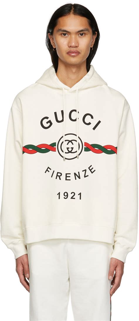 gucci hoodie firenze|Gucci distressed hoodie.